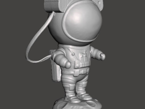 Spaceman 3D मॉडल
