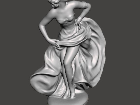 Dancing girl Modèle 3D