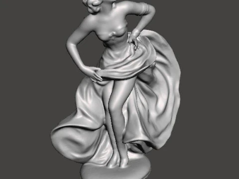 Dancing girl 3D Model