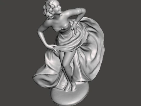 Dancing girl 3D Model