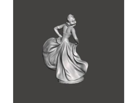 Dancing girl 3D Model