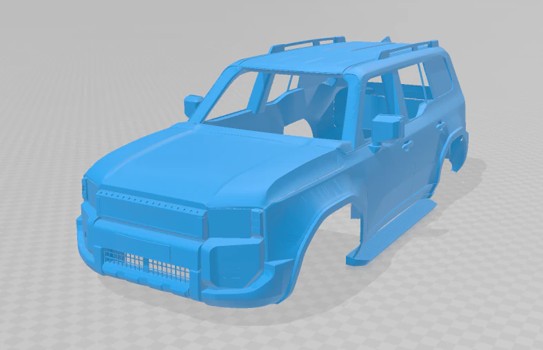 Toyota Land Cruiser 250 First Edition 2024 - Body Car 3D Print Model .c4d .max .obj .3ds .fbx .stl .blend 