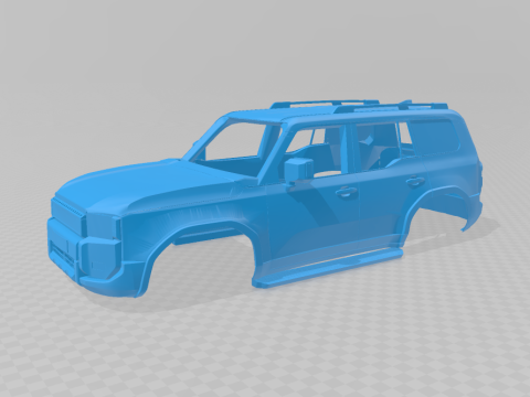 Toyota Land Cruiser 250 First Edition 2024 - Body Car 3D प्रिंट मॉडल