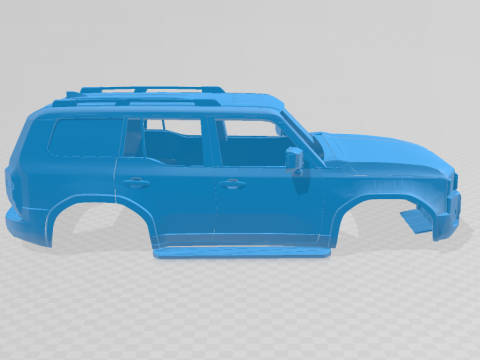 Toyota Land Cruiser 250 First Edition 2024 - Body Car 3D प्रिंट मॉडल