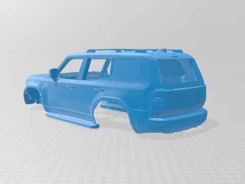 Toyota Land Cruiser 250 First Edition 2024 - Body Car 3D Print Model