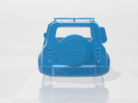 Land Rover Defender Explorer Body Car 3D Print Model