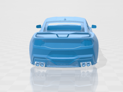 Mustang Dark Horse 2024 - Body Car for 3D Printing Modello di stampa 3D