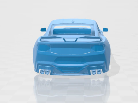 Mustang Dark Horse 2024 - Body Car for 3D Printing 3D Print Model