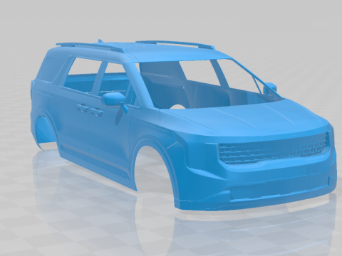 Kia Carnival 2025 - Printable Body Car 3D प्रिंट मॉडल