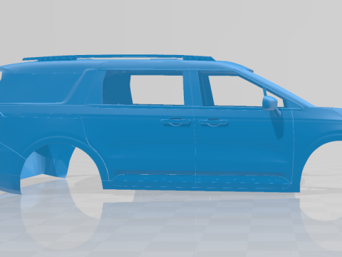 Kia Carnival 2025 - Printable Body Car 3D Принт Модель