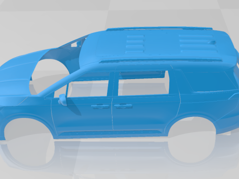 Kia Carnival 2025 - Printable Body Car 3D Принт Модель
