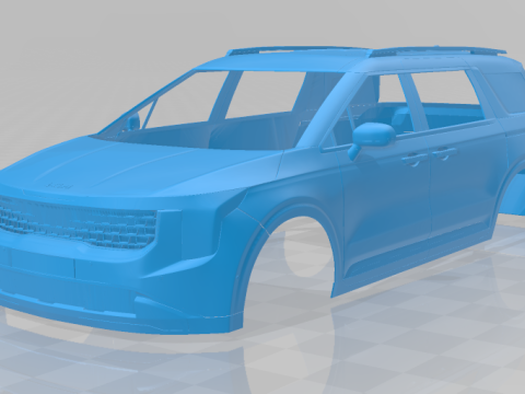 Kia Carnival 2025 - Printable Body Car 3D Принт Модель