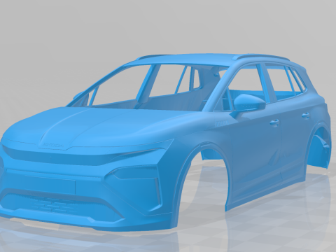 Skoda Elroq 2025 - Body Car for 3D Printing 3D Print Model