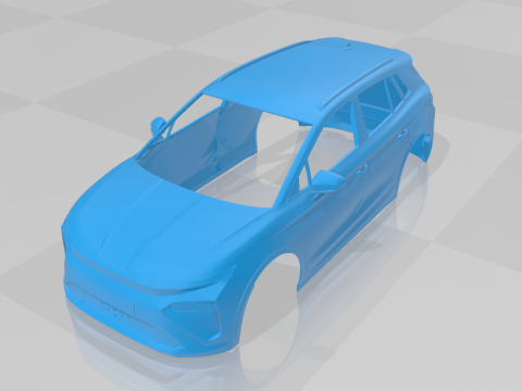 Skoda Elroq 2025 - Body Car for 3D Printing 3D प्रिंट मॉडल