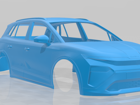 Skoda Elroq 2025 - Body Car for 3D Printing 3D प्रिंट मॉडल