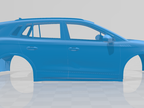Skoda Elroq 2025 - Body Car for 3D Printing 3D प्रिंट मॉडल