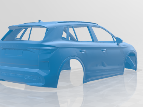 Skoda Elroq 2025 - Body Car for 3D Printing 3D प्रिंट मॉडल