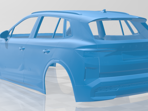 Skoda Elroq 2025 - Body Car for 3D Printing 3D प्रिंट मॉडल