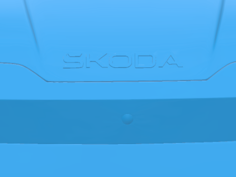 Skoda Elroq 2025 - Body Car for 3D Printing 3D प्रिंट मॉडल