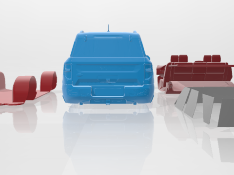 Bronco Sport 2025 - Separate Parts for 3D Printing 3D Baskı Modeli