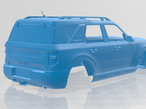 Bronco Sport 2025 - Body Car for 3D Printing 3Dプリントモデル