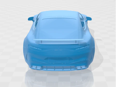Mercedes Benz AMG GT63 PRO 2025 - 3D Printable Body Car 3D Print Model