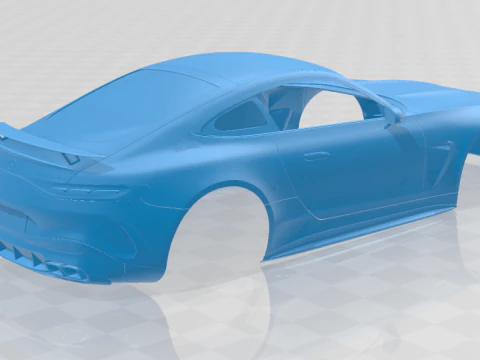 Mercedes Benz AMG GT63 PRO 2025 - 3D Printable Body Car 3D Print Model