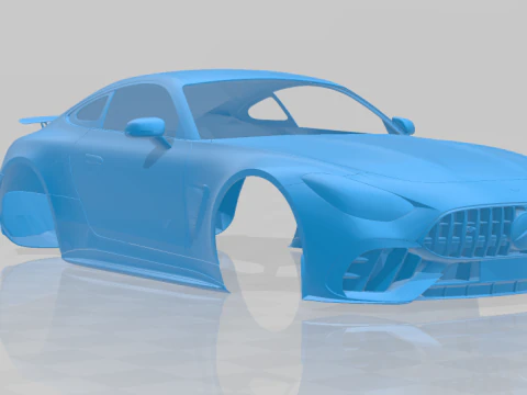 Mercedes Benz AMG GT63 PRO 2025 - 3D Printable Body Car 3D Print Model