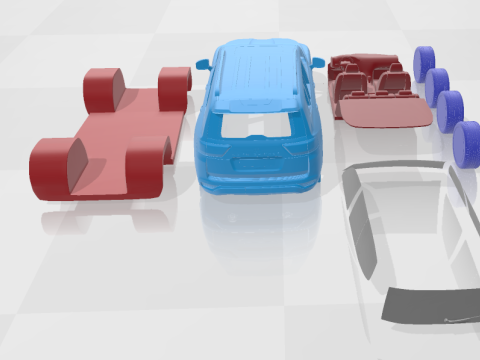 Toyota Land Cruiser 300 2022 - Separate Parts Model 3D प्रिंट मॉडल