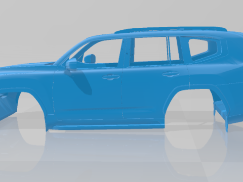 Toyota Land Cruiser 300 2022 – Karosserie-Automodell 3D Druckmodell