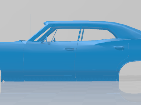1965 Chevrolet Impala SS - Full Body Model 3D Print Model