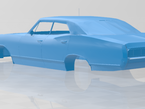 1965 Chevrolet Impala SS - Full Body Model 3D Print Model