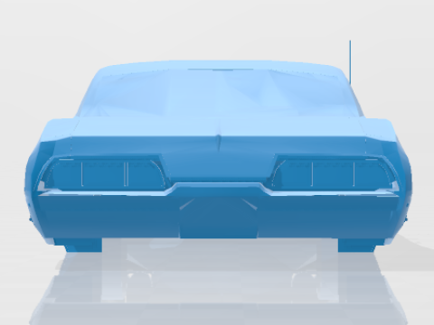 1965 Chevrolet Impala SS - Full Body Model 3D Print Model