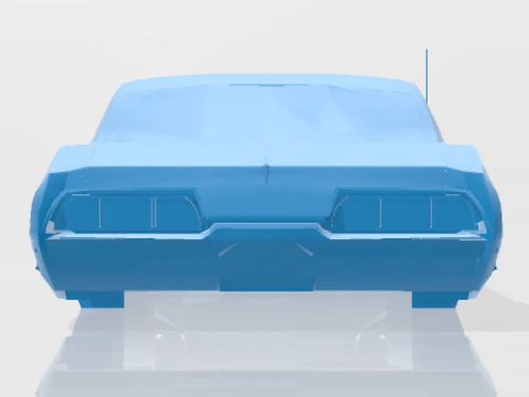 1965 Chevrolet Impala SS - Full Body Model 3D Print Model