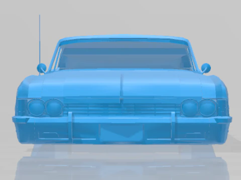 1965 Chevrolet Impala SS - Full Body Model 3D Print Model