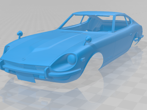 Datsun 240Z - Full Body Model 3D Print Model