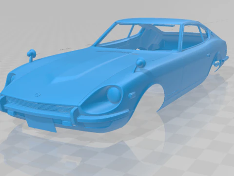 Datsun 240Z - Full Body Model 3D Print Model