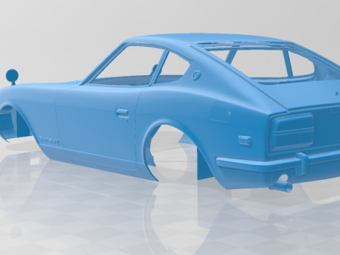 Datsun 240Z - Full Body Model 3D प्रिंट मॉडल