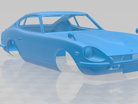 Datsun 240Z - Full Body Model 3D प्रिंट मॉडल