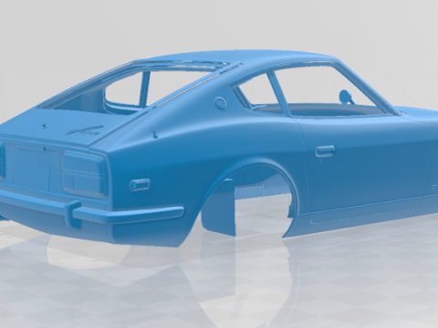 Datsun 240Z - Full Body Model 3D प्रिंट मॉडल