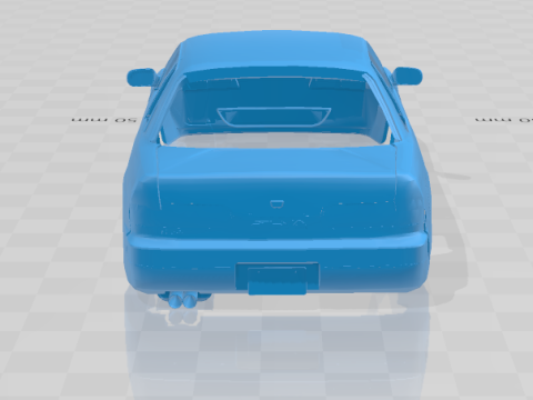 1988 - 1993 Nissan Silvia S13 - Body Car STL Model 3D-Druckmodell