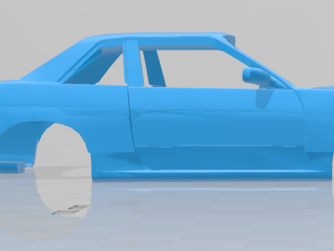1988 - 1993 Nissan Silvia S13 - Body Car STL Model 3D-Druckmodell