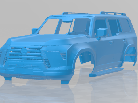 Lexus GX Overtrail 2024 - Body Car STL Model 3D Print Model