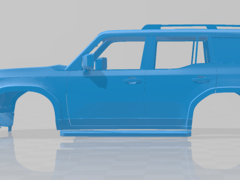 Lexus GX Overtrail 2024 - Body Car STL Model 3D 프린트 모델