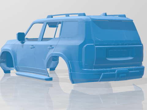 Lexus GX Overtrail 2024 - Body Car STL Model 3D 프린트 모델
