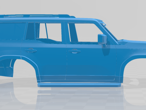 Lexus GX Overtrail 2024 - Body Car STL Model 3D 프린트 모델