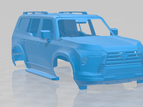 Lexus GX Overtrail 2024 - Body Car STL Model 3D 프린트 모델
