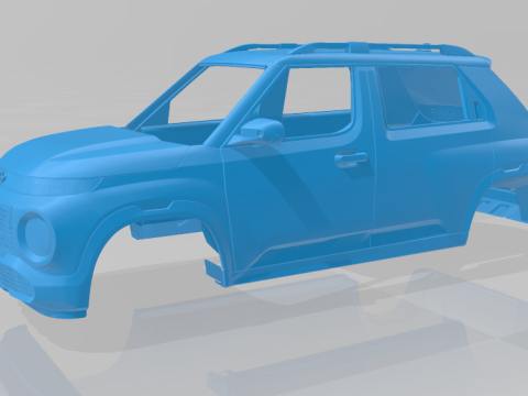 Hyundai Inster 2025 Body Car 3D Baskı Modeli