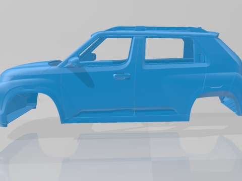 Hyundai Inster 2025 Body Car 3D Baskı Modeli