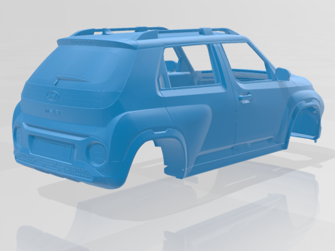Hyundai Inster 2025 Body Car 3D Baskı Modeli